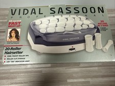 Vidal Sassoon VS372 Professional 20 Roller Hairsetter 60 Sec Fast Heat Curlers