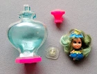 vintage  1967 Mattel Liddle Kiddles Kologne Doll Bluebell Blue Bell Complete HTF