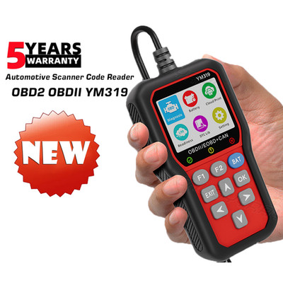 1X YM319 Enhanced OBDII Engine Code Reader Automotive OBD2 Scanner Auto Check