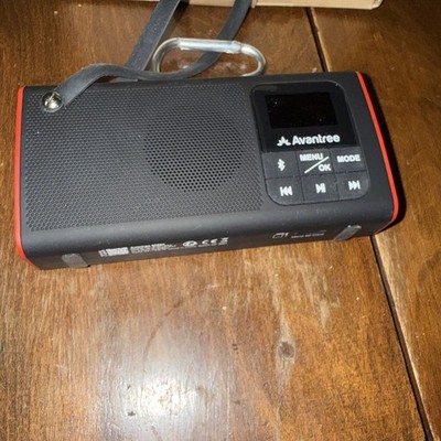 	Avantree SP850 Portable FM Radio with Bluetooth Speaker and SD Card Player	