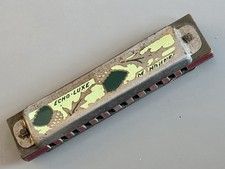 Hohner Echo-Luxe Harmonica mouth organ. Vintage. 1930s.