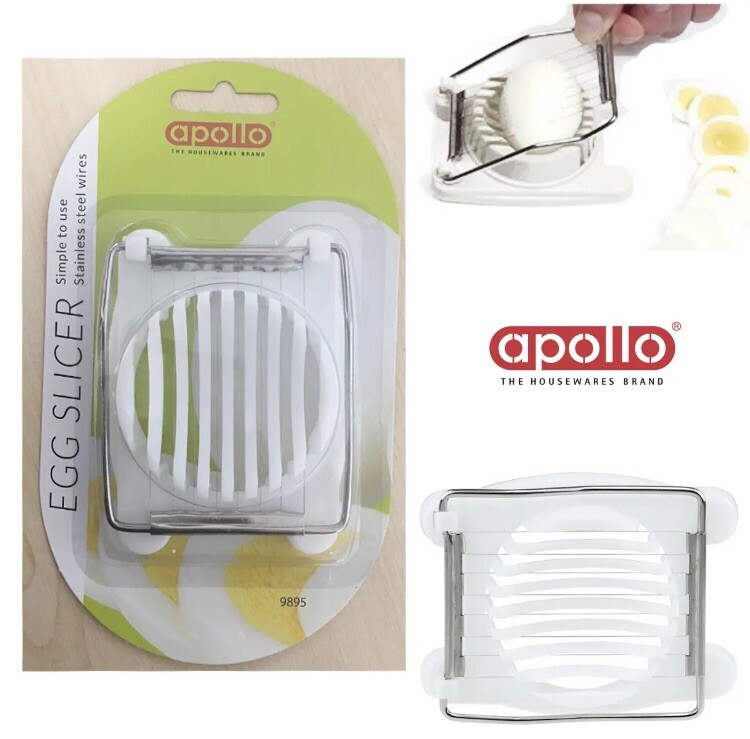 Egg Slicer Cutter Boiled Cut Kitchen Stainless Steel Pieces Mushroom Tool Gadget