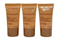CLARINS EXTRA-FIRMING NIGHT CREAM 0.5 OZ EACH X 3 = 1.5 OZ NEW & SEALED