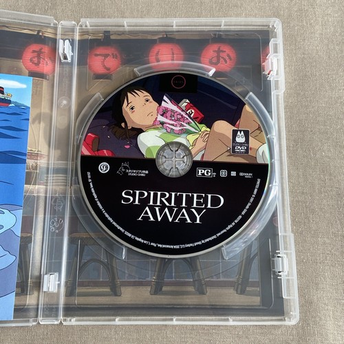 Spirited Away (DVD 2001) Hayao Miyazaki Studio Ghibli Walt Disney Animated Film - Picture 7 of 8