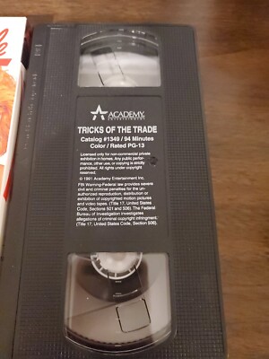Tricks of the Trade [VHS Tape] Cindy Williams & Markie Post