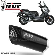 Scarico YAMAHA X-MAX 125 2017 2018 MIVV Mover Nero