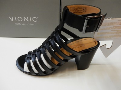vionic block heel sandals