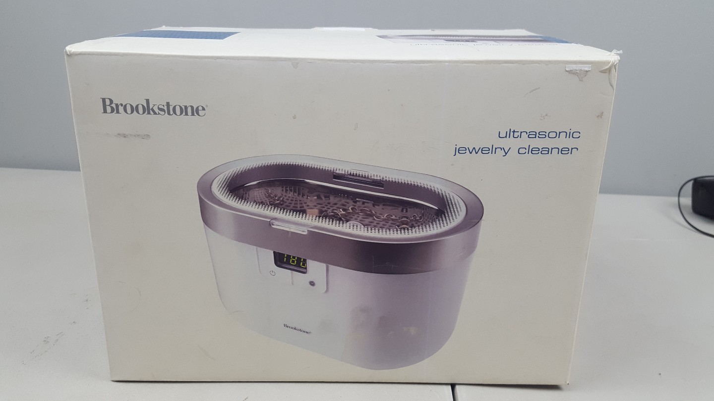Brookstone Ultrasonic Jewelry Cleaner os6001 eBay