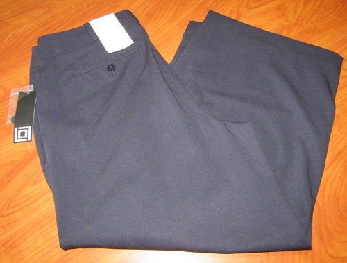 NEW LIZ CLAIBORNE WOMENS WIDE LEG NAVY 