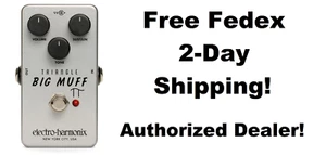 New Electro-Harmonix EHX Triangle Big Muff Pi Fuzz Sustainer Guitar Pedal