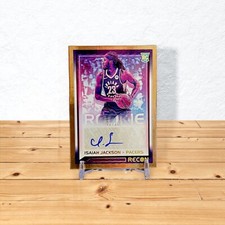 Isaiah Jackson Gold Auto / 10 Panini Rookie Recon Signatures 