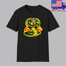 Karate Kid Cobra Kai Men's Black Size S-5XL