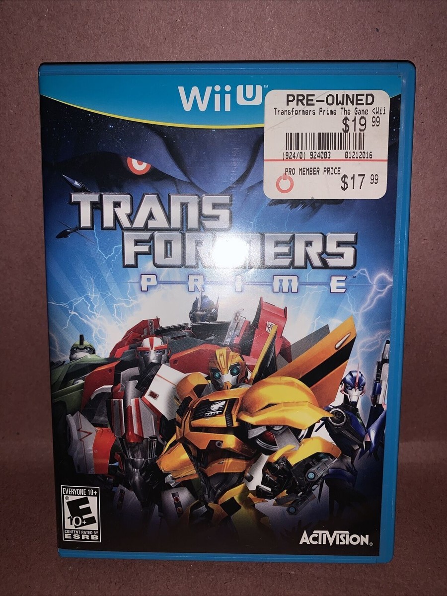 Nintendo Wii U - Transformers Prime: The Game | eBay