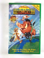 Walt Disney - In Giro Per Il mondo con Timon E Pumba  - VHS Videocassetta Nuova