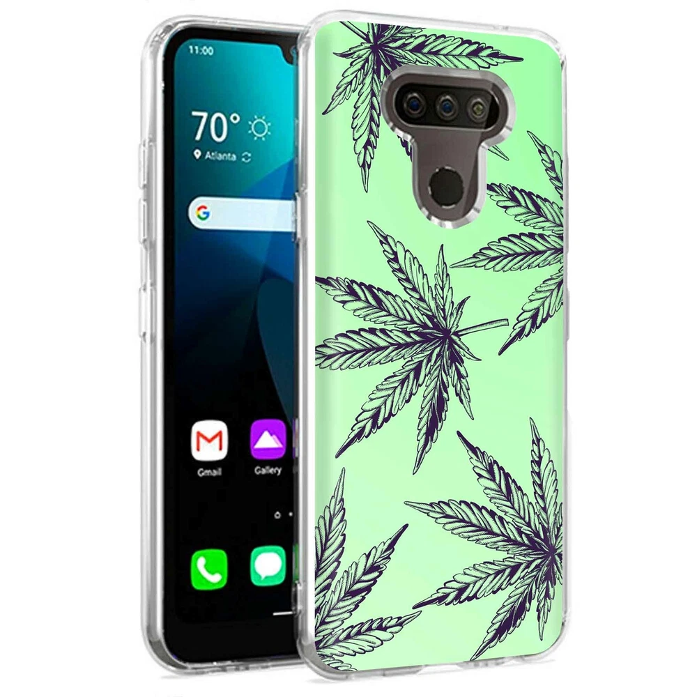 Phone Case for LG Harmony 4,Xpression Plus 3,K40S, Marijuana Pot  Print