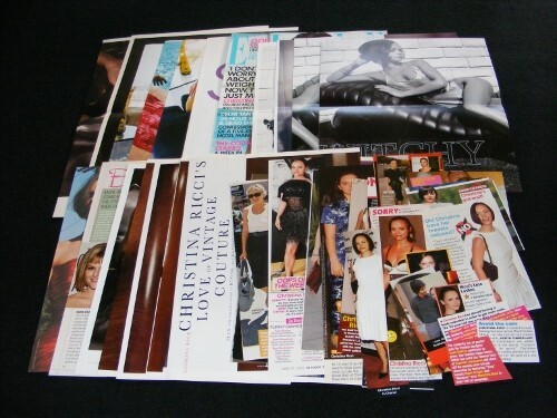 CHRISTINA RICCI magazine clippings - Picture 1 of 16