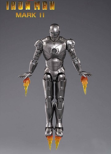 ZD TOYS IRON MAN MK 2 Mark II Marvel Avengers 7" Action Figure Toys Gifts - Picture 11 of 12
