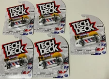 💈Tech Deck Plan B Barber's Pole Skateboard Fingerboard🆕👉LOT OF 5👈