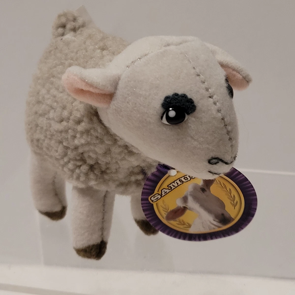 Wendy s Kids Meal Plush Toy Stuffed Samuel the Sheep from Charlotte s Web 2006