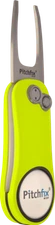 PITCHFIX HYBRID 2.0 NEON YELLOW/WHITE GOLF DIVOT TOOL