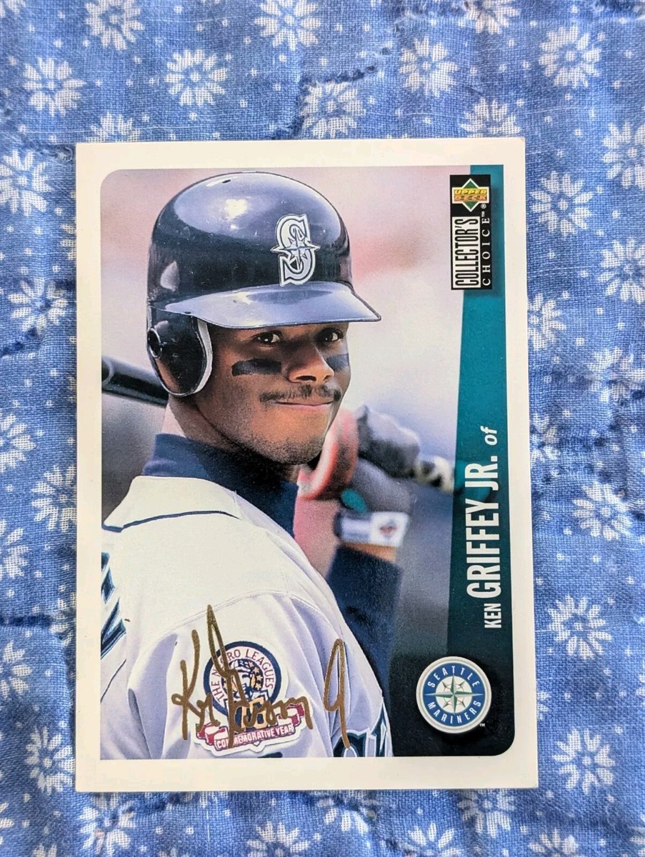 Extremely Rare 'Black Label' Jumbo Ken Griffey Jr. #310 UD CC - 1