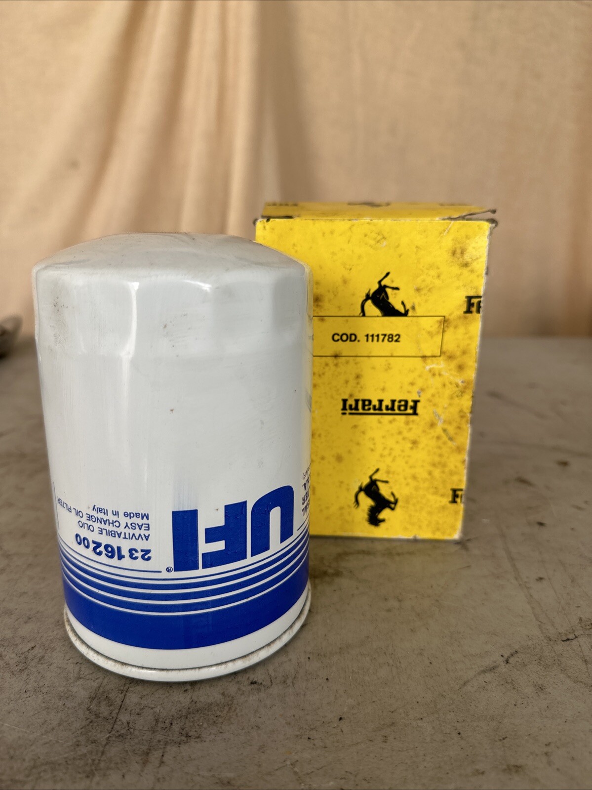NOS NIB Ferrari Oil Filter 111782 UFI 2316200