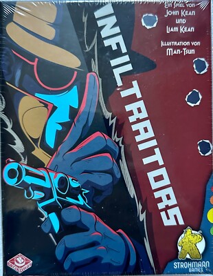 Infiltraitors Strohmann Games Family Game Tile Game Card Game Expert Game