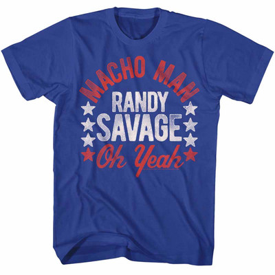Macho Man Randy Savage Wrestling T-Shirt 100% Royal Cotton New in Sizes SM - 5XL