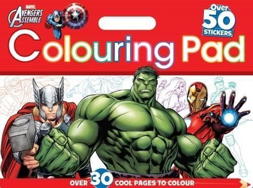 Marvel Avengers Assemble Colouring Pad
