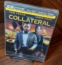 Collateral Steelbook [4K/Blu-ray] w/PROTECTIVE SLEEVE-NEW (Sealed)-Free Box S&H