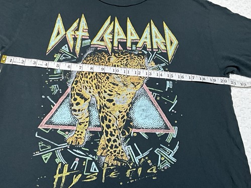 Daydreamer Def Leppard T-shirt double-sided L Large Hysteria Made In The USA - Picture 3 of 8