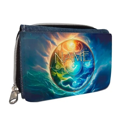 MAUS-DESIGN 4 Elemente Geldbörse Name Kinder / Teenager Geldbeutel / personalisiert