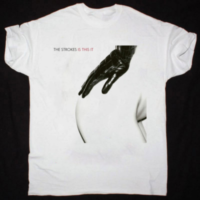 Rare The Strokes - Is This It Short Sleeve Cotton White All size Shirt