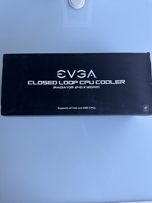 EVGA Closed Loop CPU Cooler Radiator 280 x 140mm Intel AMD 400-HY-CL28-V1