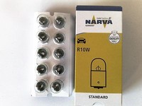 20 StüCk Narva 17311 GlüHlampe GlüHbirne Kugellampe 12V 10W Ba15S R10W N31W
