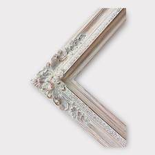 9 X 12 In stock-Traditional compo XL ornate corners wood frame, ROSE GOLD,wood.