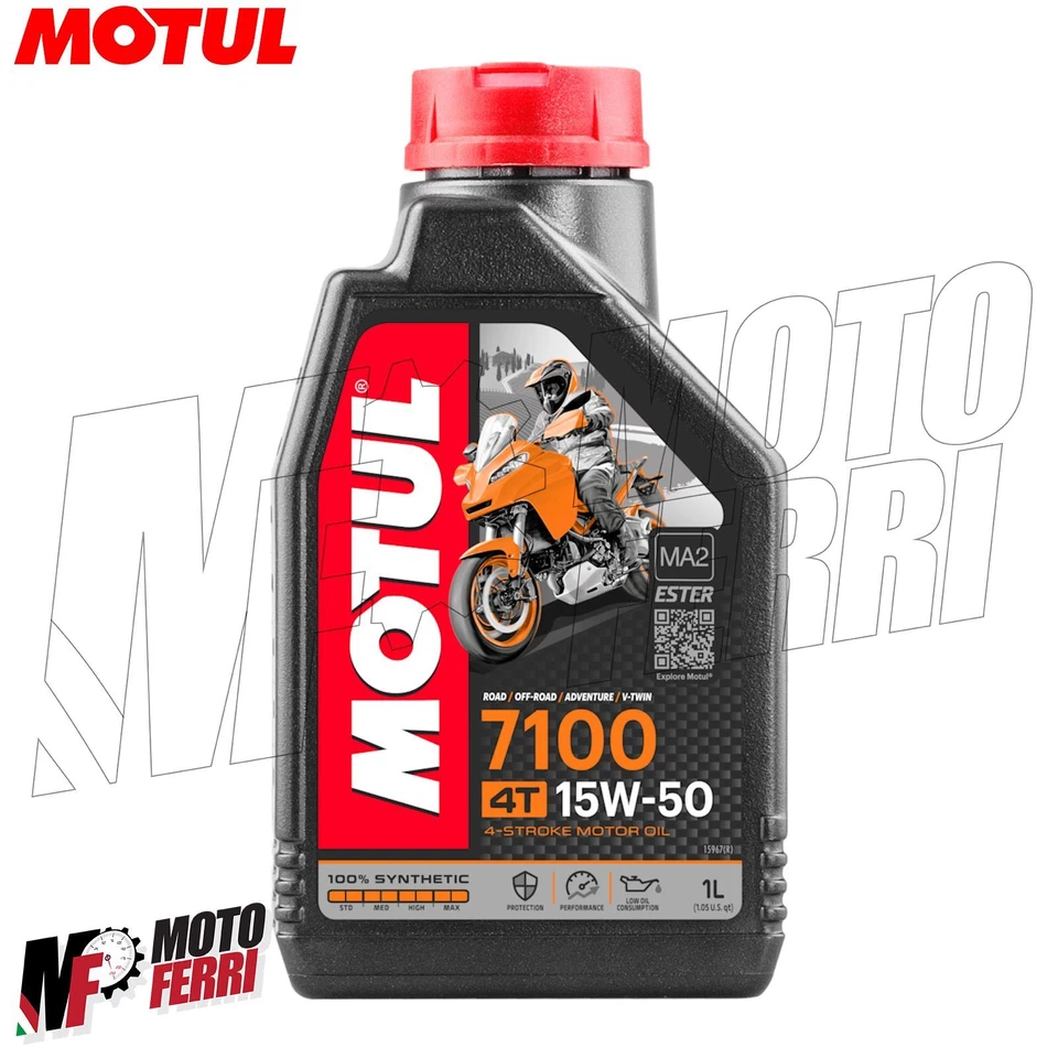 Mantenimiento Ducati Multistrada 1000 DS - 4L Motul 7100 15W50 Aceite + Filtro Foto 2 de 4