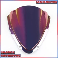 Windshield WindScreen Double Bubble For Suzuki GSXR 600/750 2008-2010 K8 Iridium
