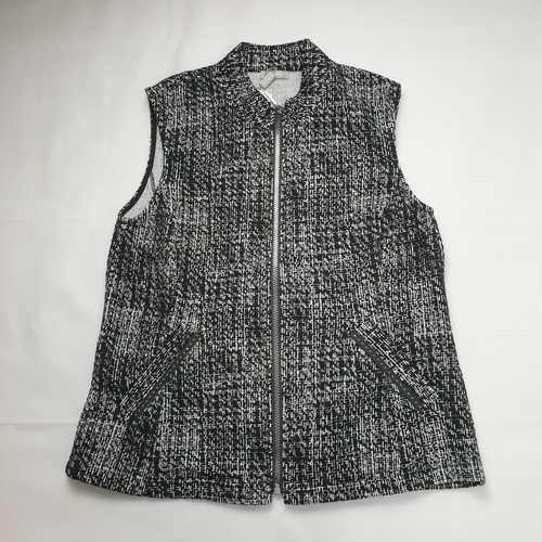 Rabe 1920 ärmellose Strickweste Damen Gr.40 Grau