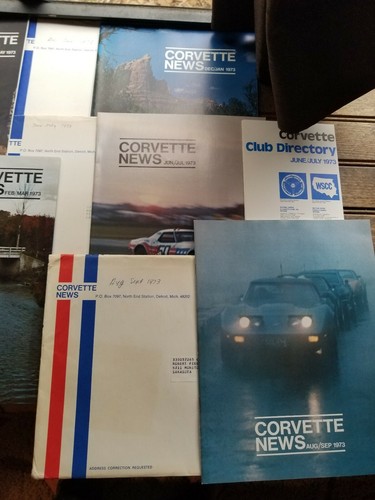 1973 CORVETTE NEWS MAGAZINE Lot Of 6 Books - Picture 2 of 5
