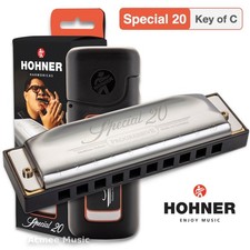 Hohner Special 20 Diatonic Harmonica SPC20-C, with Case, Key of C