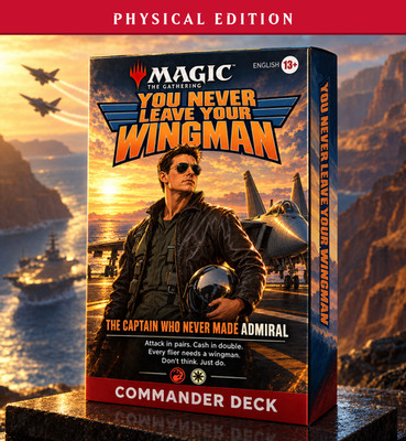 Top Gun - Maverick, PRINTED 100 Card Commander Deck, MTG EDH
