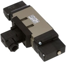 1pk SMC CORPORATION VFS4310-5DB-Q Solenoid Valve, 3-Position Closed Center,