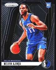 Melvin Ajinca 2024-25 Panini Prizm ROOKIE RC Dallas Mavericks Card No.255