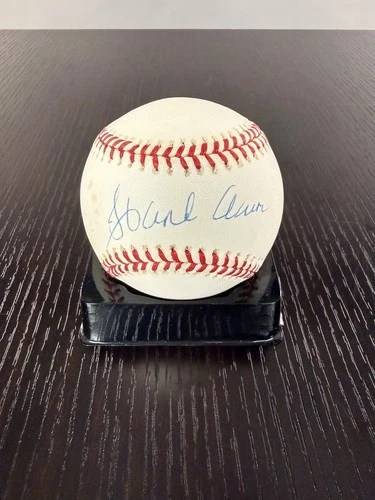 #001 - Hank Aaron Signed ONL Coleman Jr. Baseball - Beckett LOA