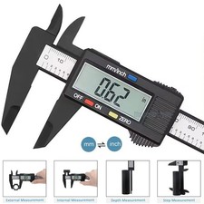 6" 150mm Digital Caliper Micrometer LCD Gauge Vernier Electronic Measuring Tool