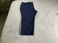 Simply Vera Wang High Rise Skinny Ankle Women’s Plus Size 4X Short Navy Blue NWT