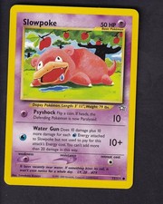 Slowpoke 73/111 Common Neo Genesis Pokemon Unlimited Near Mint