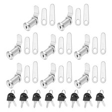 8 Pack gleichschlie&szlig;ende Schrankschl&ouml;sser mit Schl&uuml;ssel 1-1/2" f&uuml;r RV-Schubladen