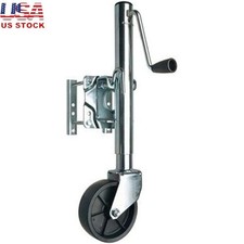 Heavy Duty Boat Trailer Jack W Wheel 1000lb Capacity Adjustable Sidewind Swivel